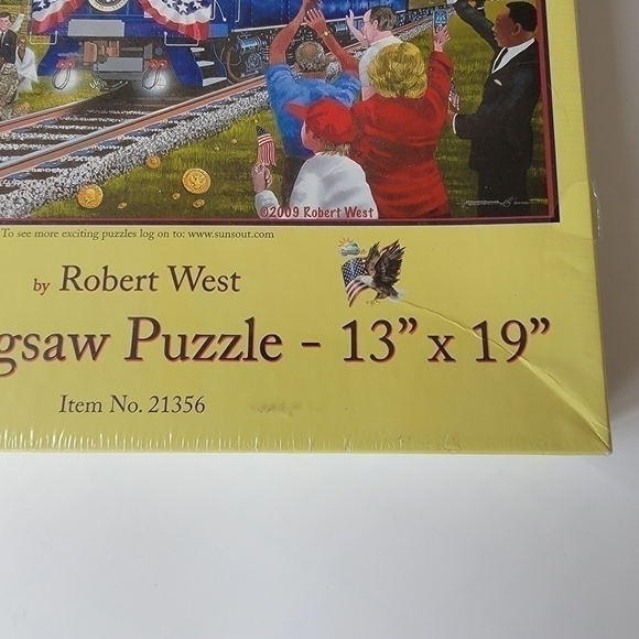 A Long Hard Journey by Rober West 500 Piece Puzzle - Picture 4 of 6